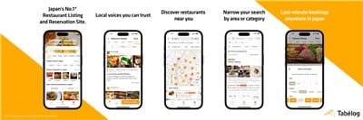 Tabelog, Japans Größter (*1) Service Zur Restaurantsuche Und Reservierung, Startet Mehrsprachige App Für Internationale Besucher