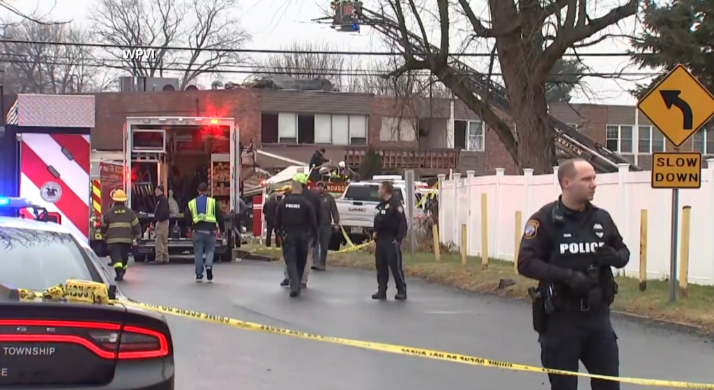 Gas explosion at a Pennsylvania nursing home traps people inside, authorities say