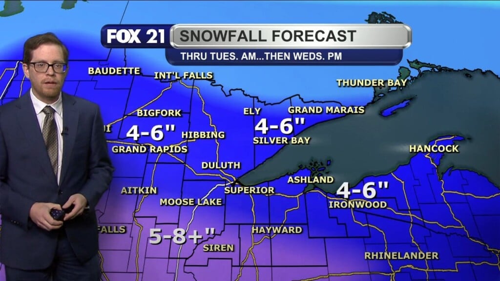 Monday Evening Northland Forecast