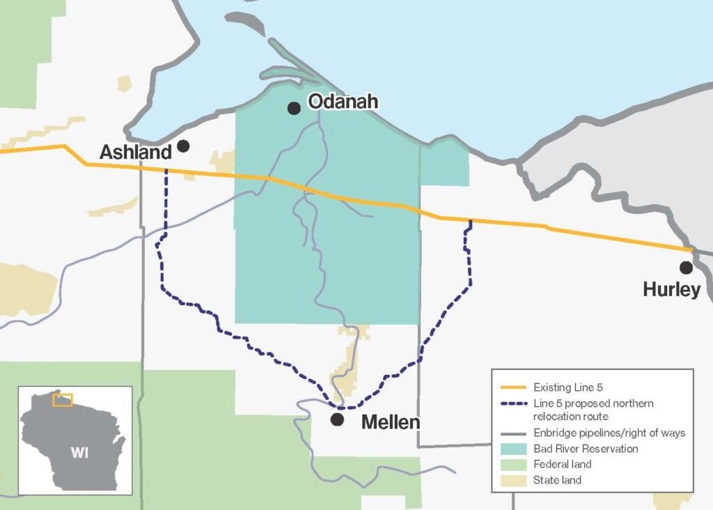 Enbridge Line 5 Reroute