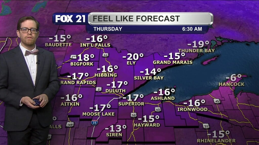 Tuesday Evening Northland Forecast