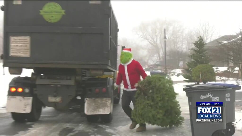 Grinch Spotted Picking Up Trees With Twin Ports Trailer Trash