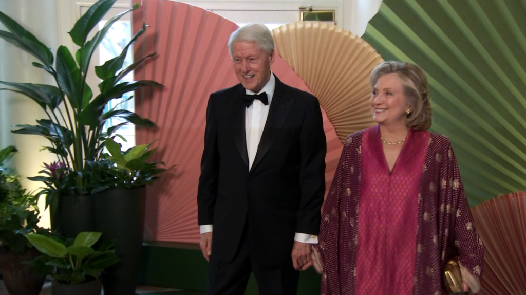 Bill and Hillary Clinton