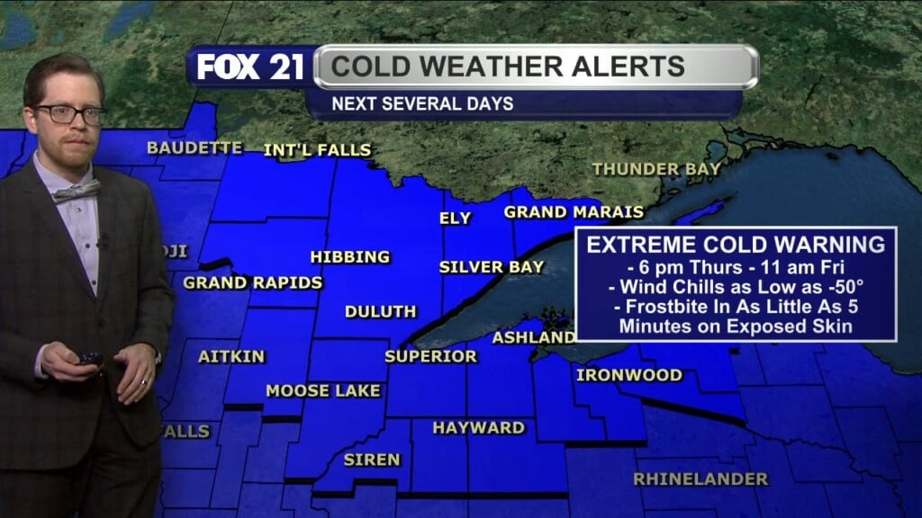 Wednesday Evening Northland Forecast