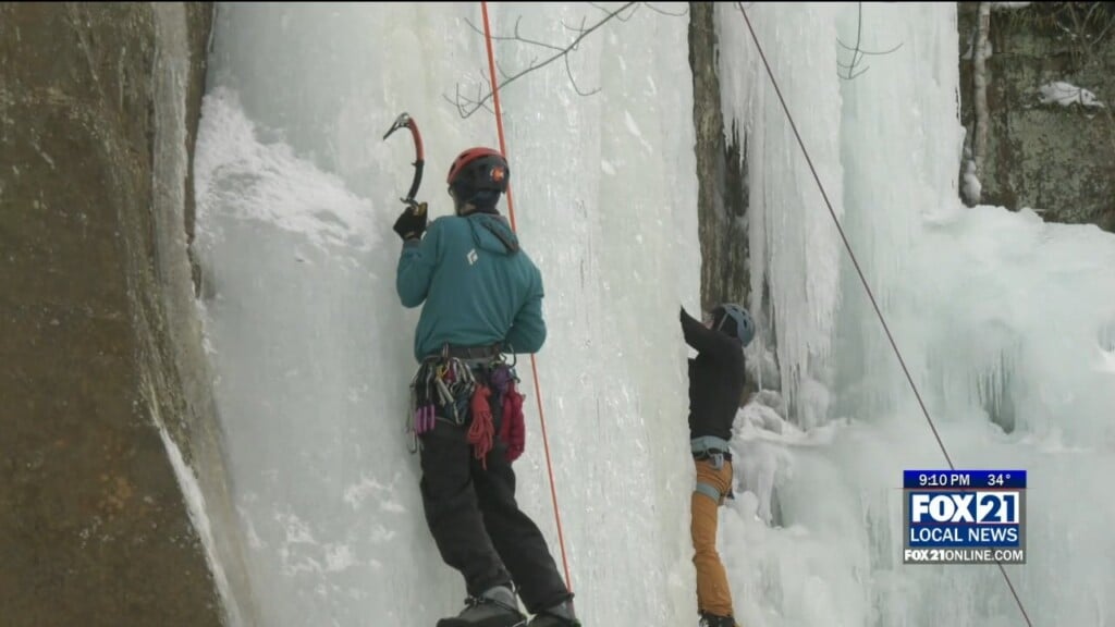 22nd Annual Ice Climbing Festival Attracts Hundreds Of Outdoor Enthusiasts