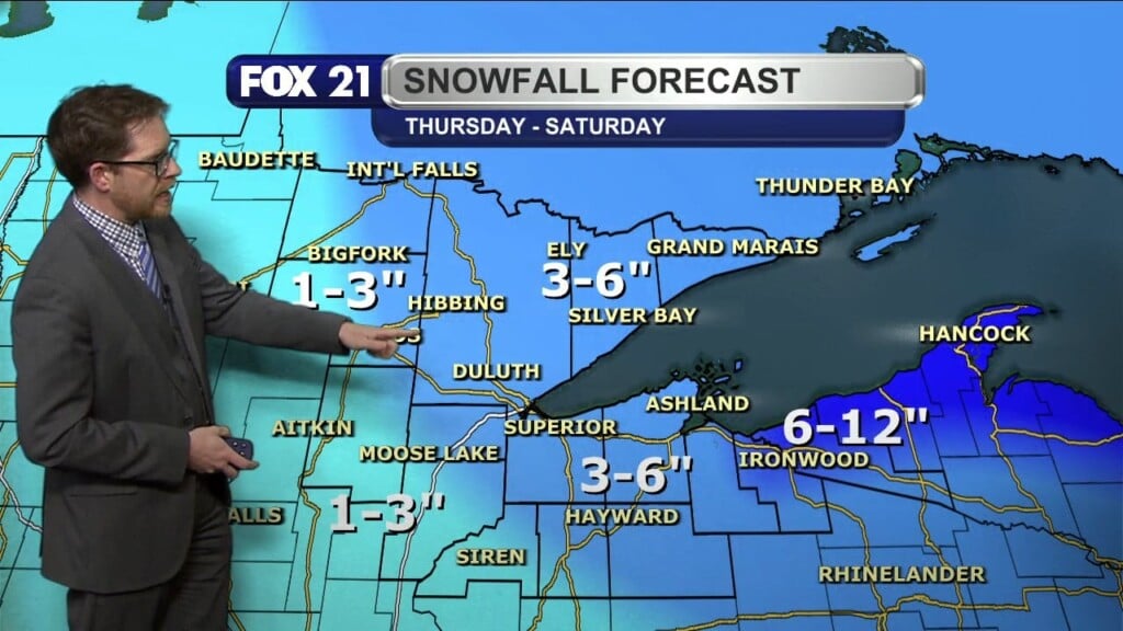 Wednesday Evening Northland Forecast