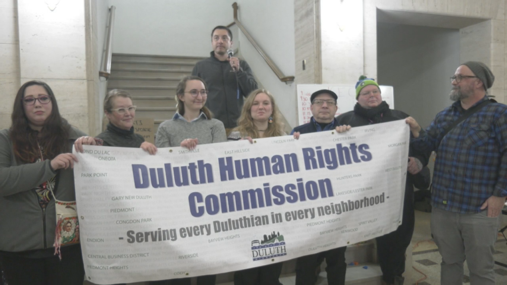 Duluth Human Rights Comission Press Conference