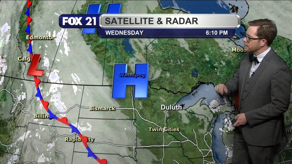 Wednesday Evening Northland Forecast