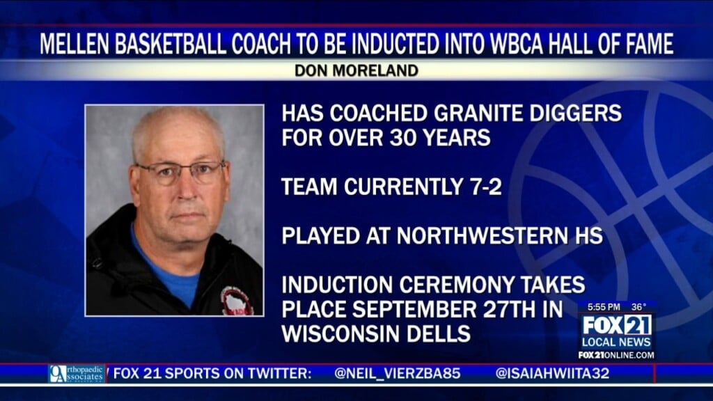 Mellen Basketball Coach Don Moreland To Be Inducted Into Wbca Hall Of Fame