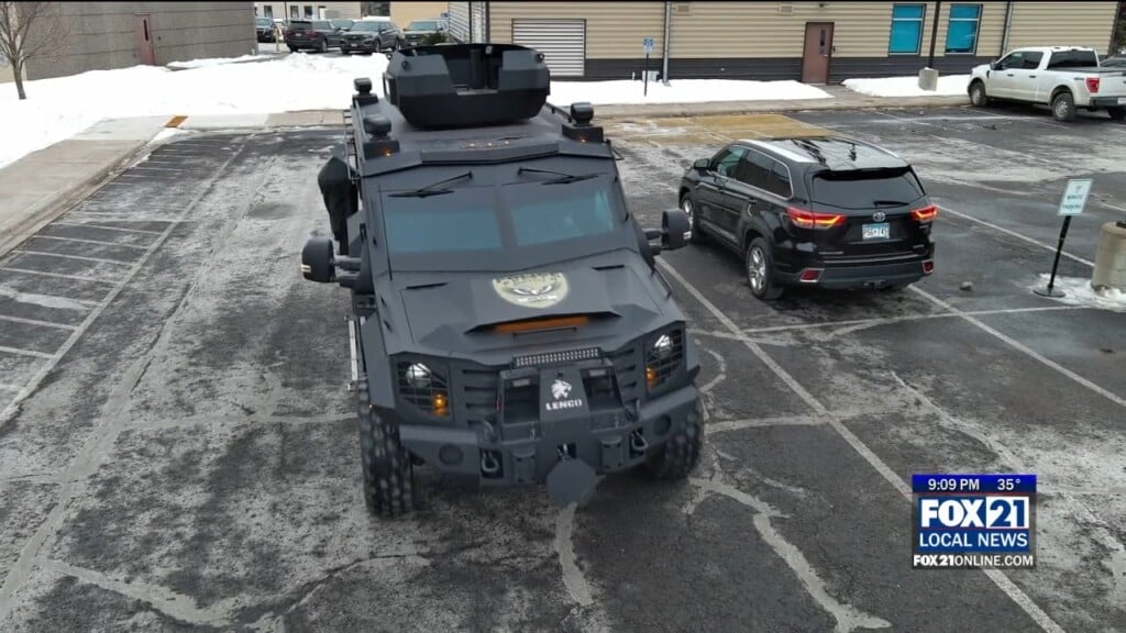 The Duluth Police Department Puts Armored Rescue Vehicle Into Service