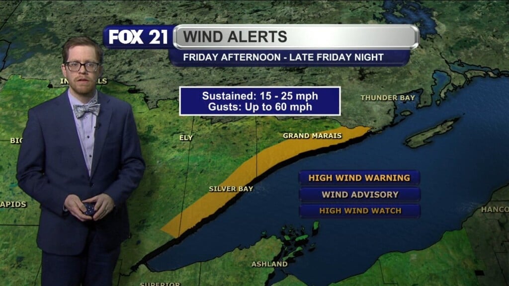Wednesday Evening Northland Forecast