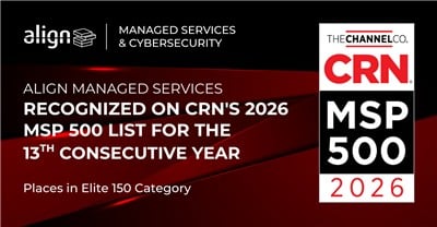 Align Named To Crn’s Msp 500 List For 2026