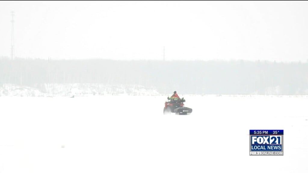 Ice Safety Event Taking Place At Munger Landing
