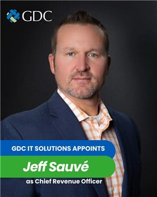 Gdc It Solutions Appoints Jeff Sauvé As Chief Revenue Officer