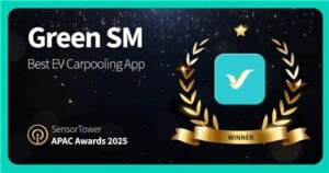 Green Sm Named “best Ev Carpooling App” In The Asia Pacific Region