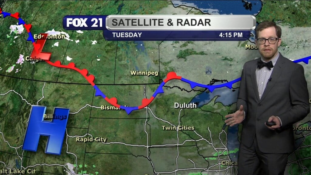 Tuesday Evening Northland Weather