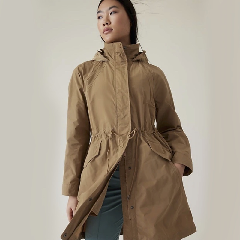 Khaki spring hotsell jacket women's