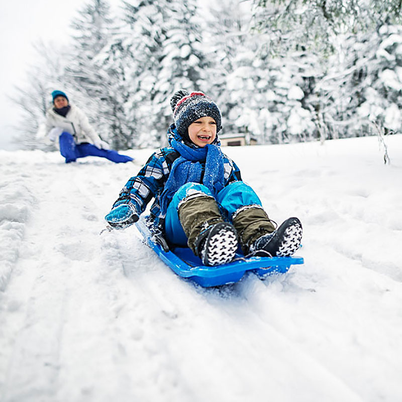 4 Sledding