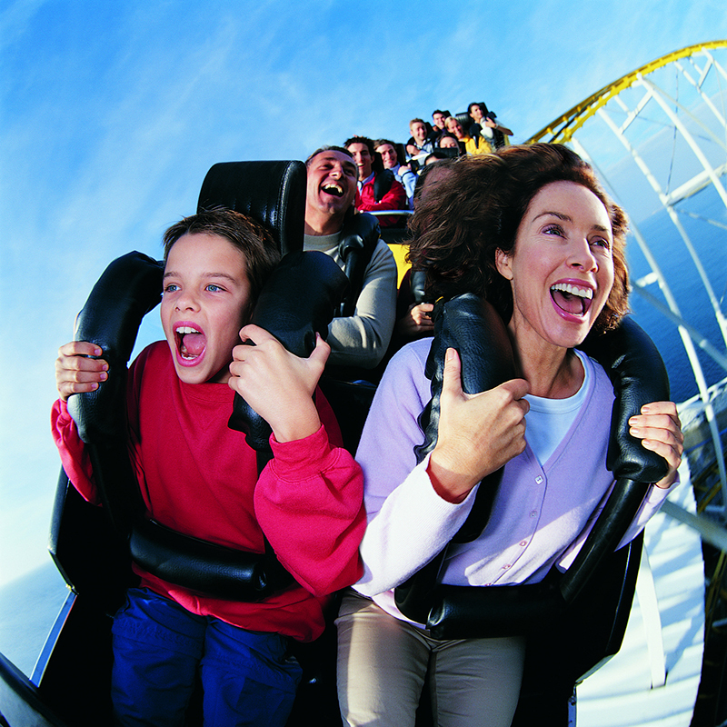 2 Roller Coasters