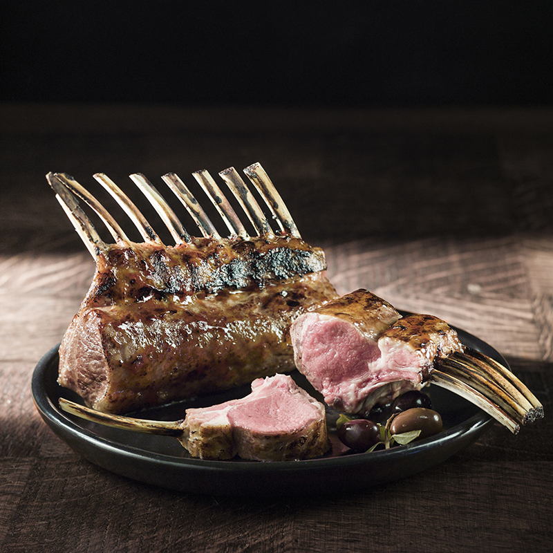Lamb Chops On Plate