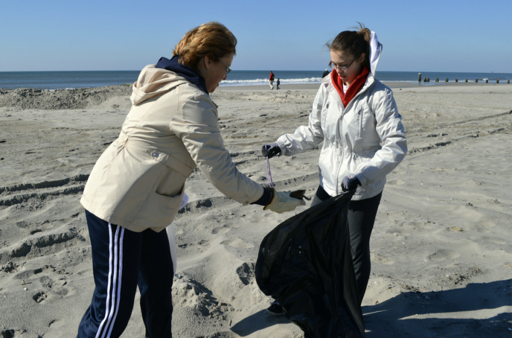 Cleaning The Coast