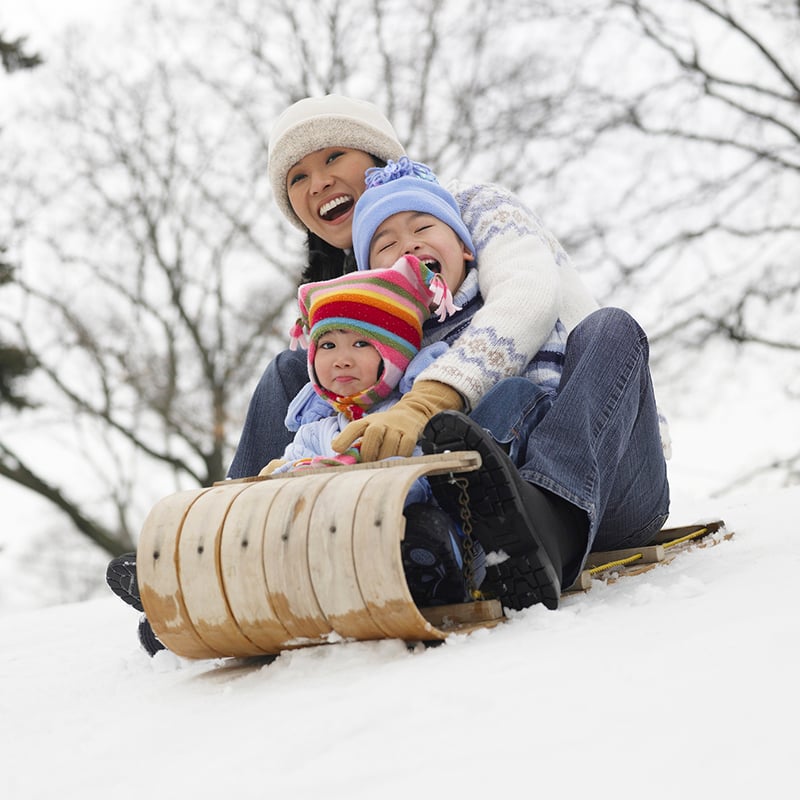 1 Sledding