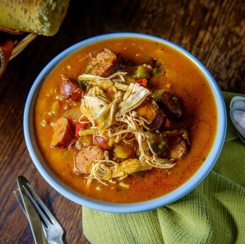 Chicken Sausage Gumbo