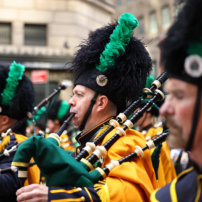 St. Patricks Day Parade In New York City