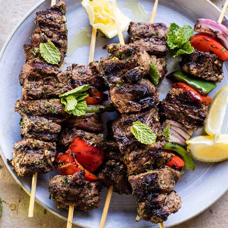 3 Lamb Kabobs