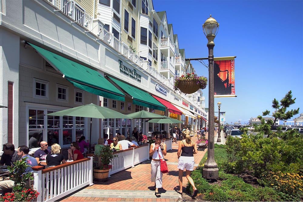 Boardwalk in Long Branch New Jersey