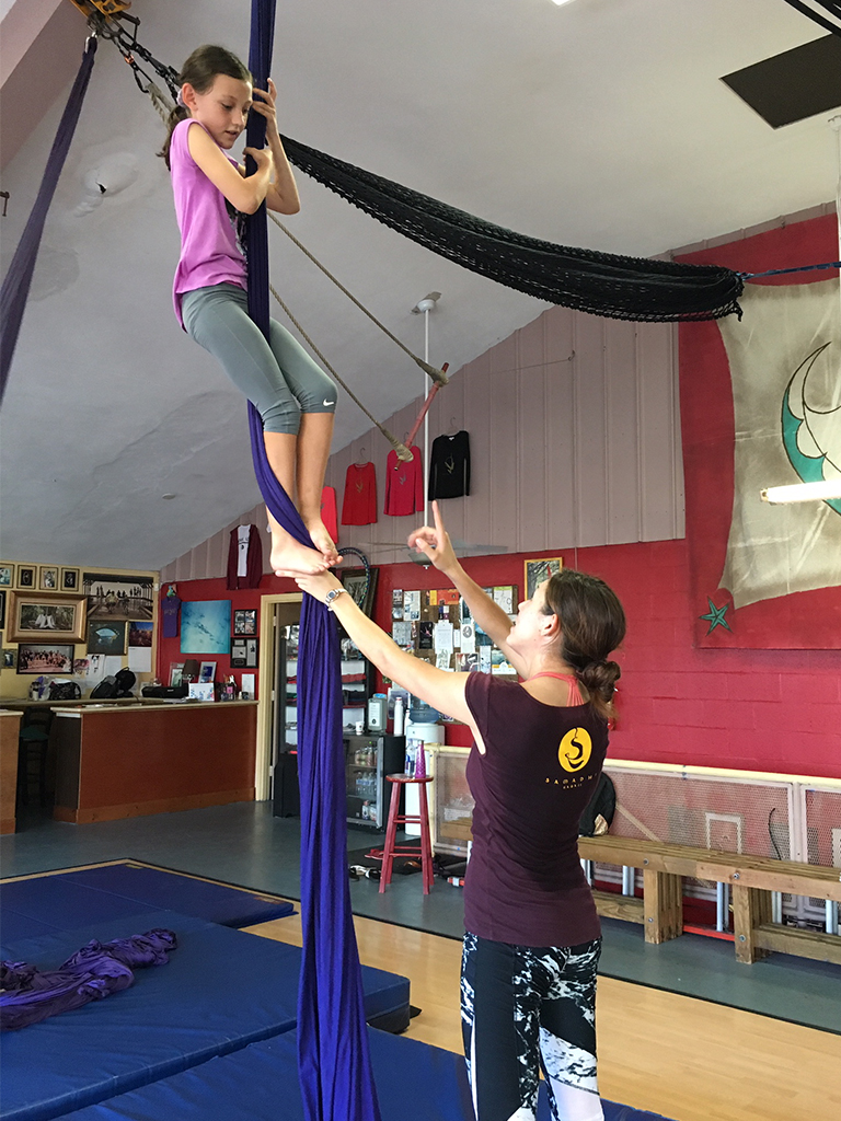 We tried it: aerial yoga