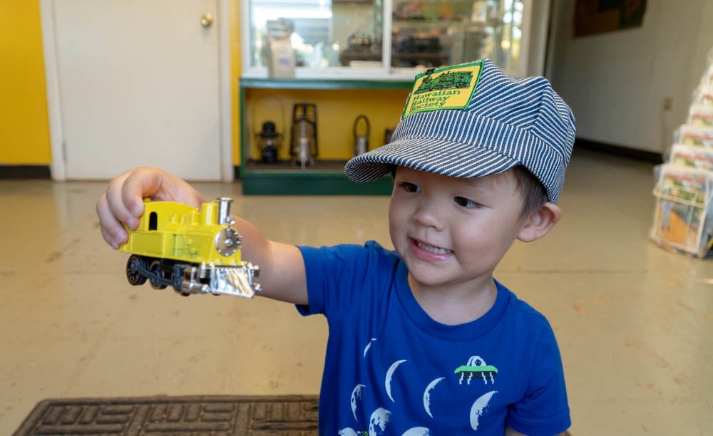 railway train child