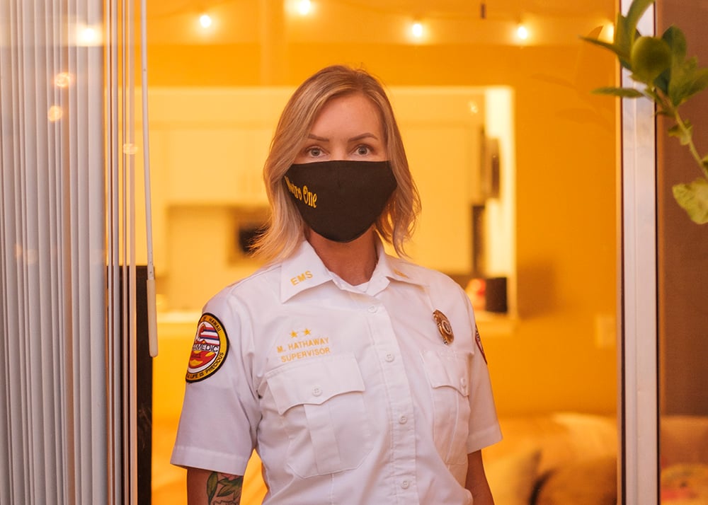 What Its Like Being A First Responder During The Pandemic Coronavirus Marie Hathaway Cover