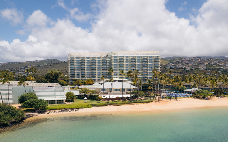 The Kahala Hotel Resort Aerial View