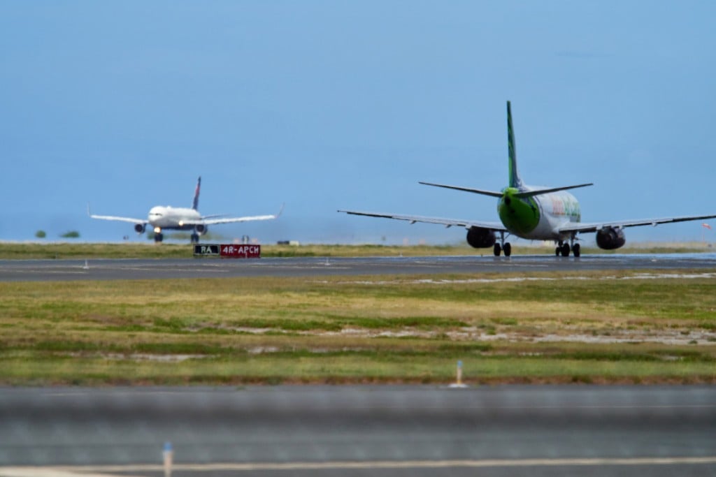 Runway at the Honolulu Airport