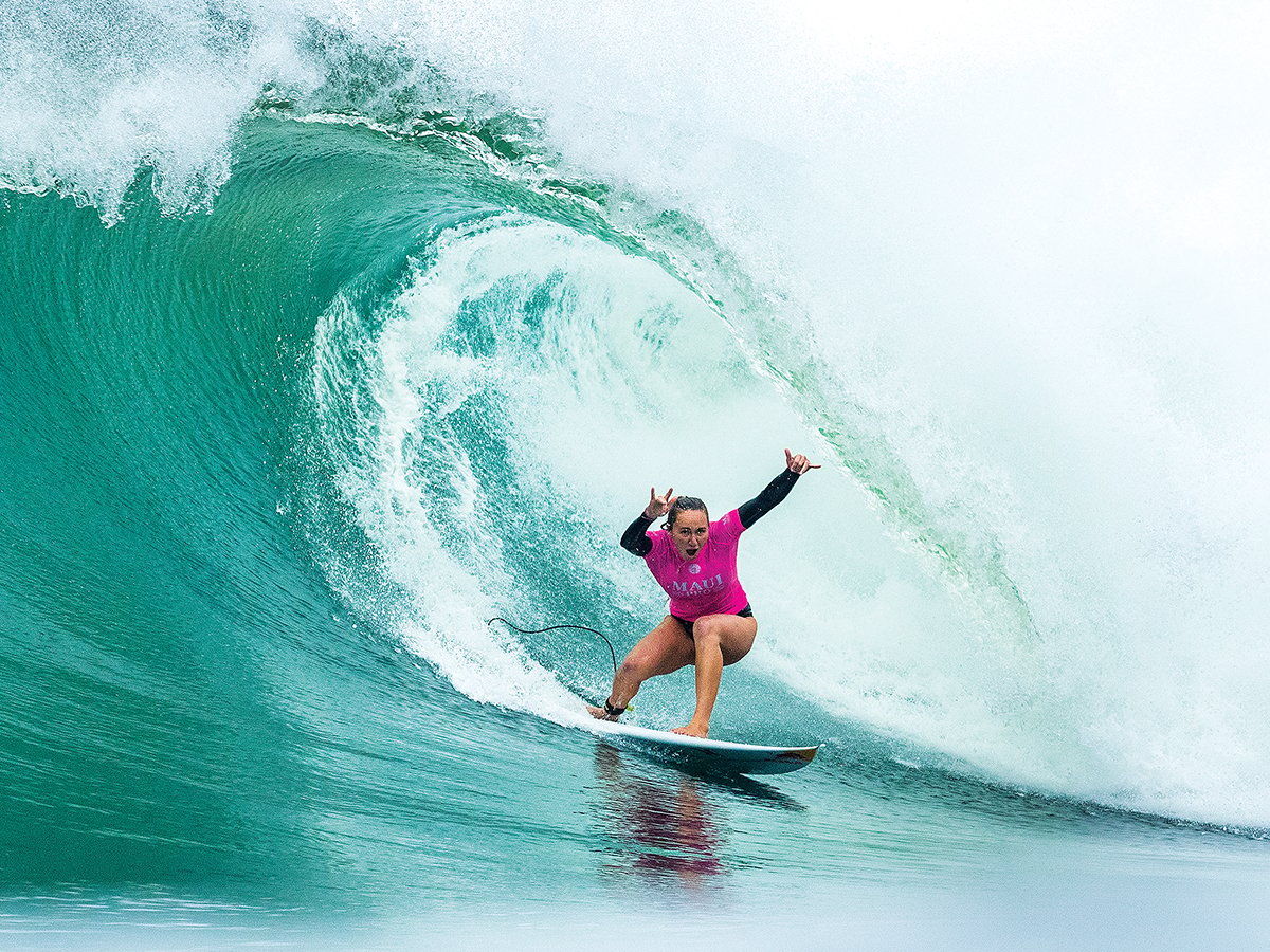 The women's semifinals are set. Who's - World Surf League