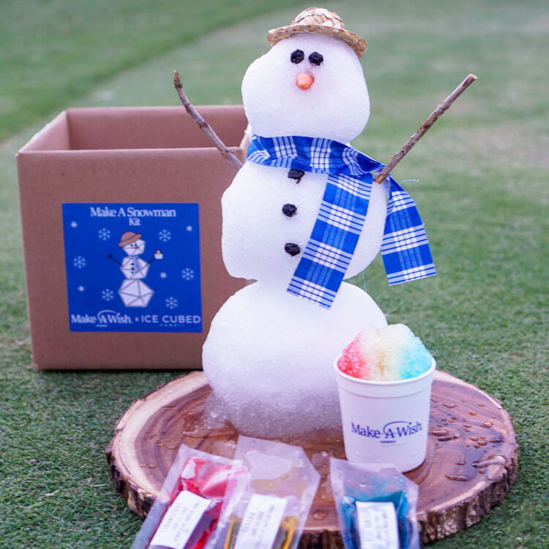 DIY Play-Doh Snowman Kit Bag Toppers