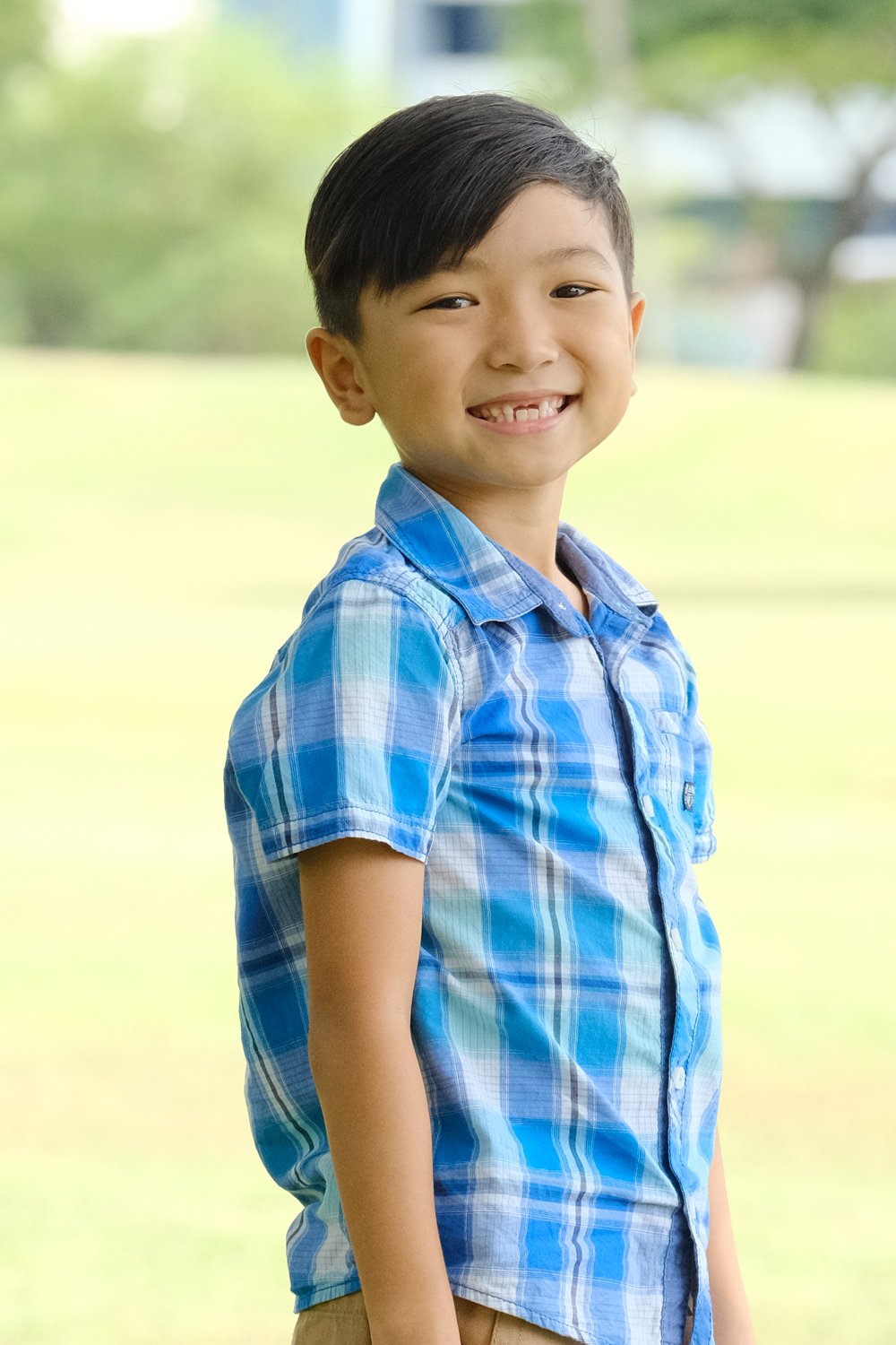 Ethan, 7, of Honolulu