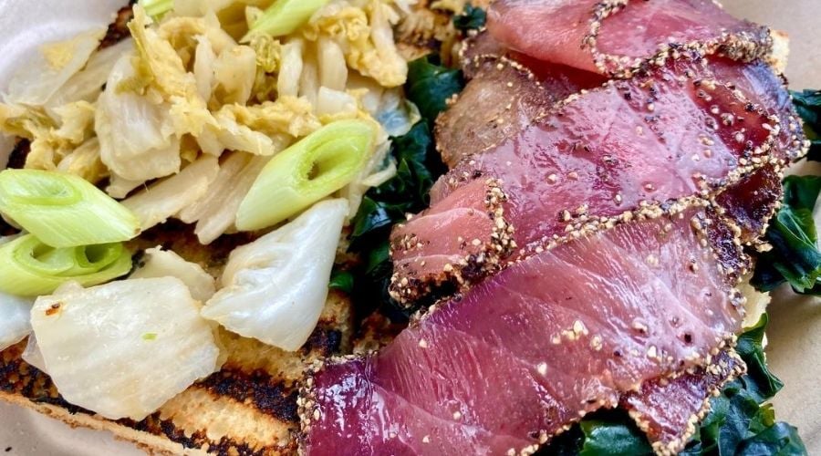 Ahi Reuben from Kitoko Maui