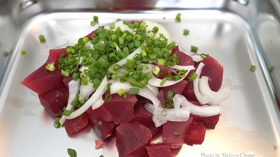ahi shoyu poke