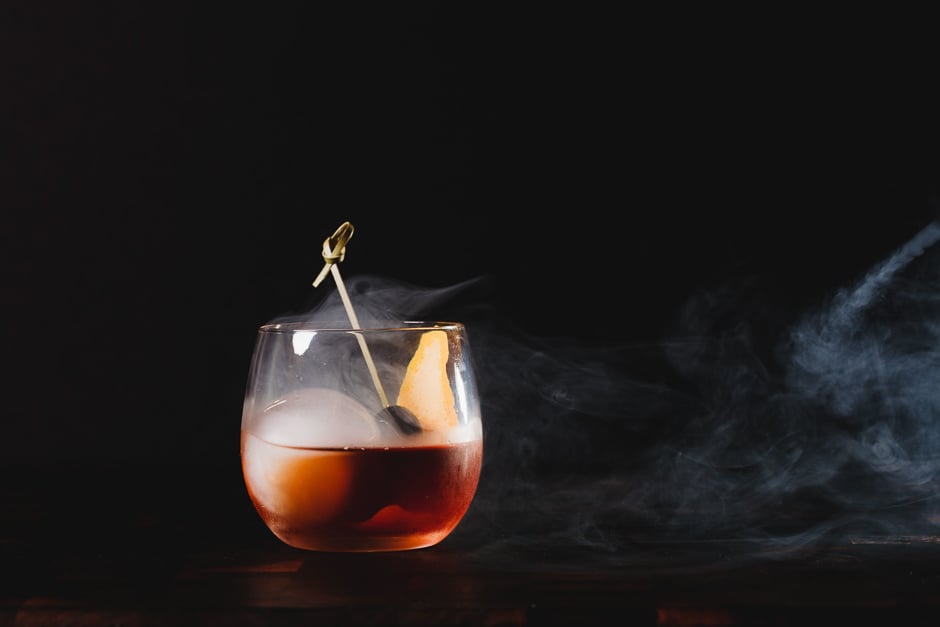 Bold Fashioned cocktail at La Hiki Steak