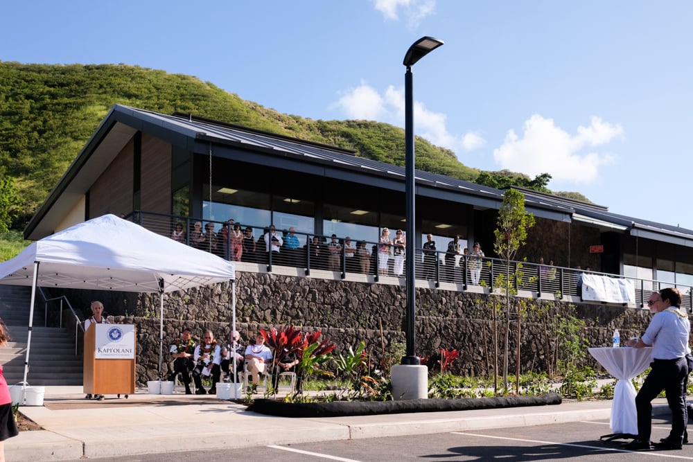 Phase one of the institute's campus was completed as the University of Hawaii continues to fundraise for phase two. 