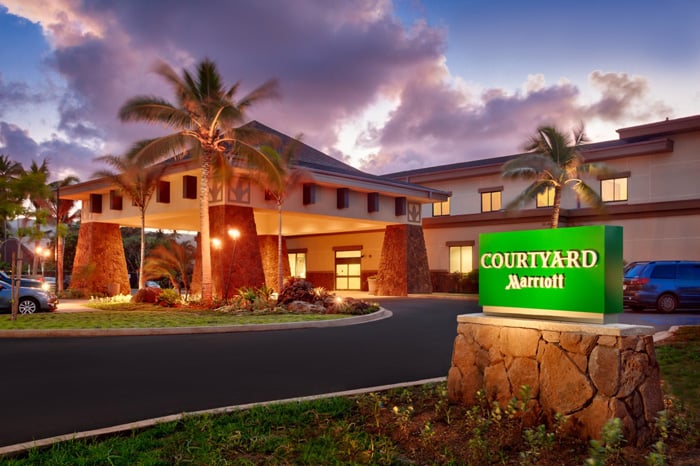 The new Courtyard by Marriott North Shore Oahu in Laie.