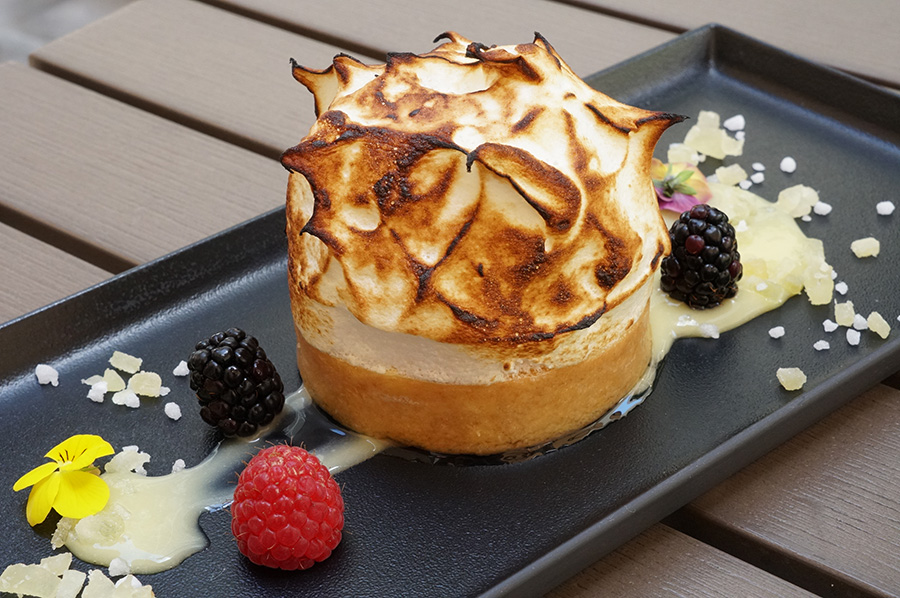 calamansi lime meringue