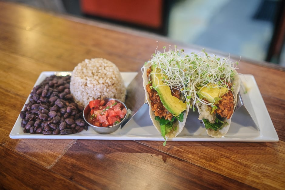Conscious Culture tempeh tacos