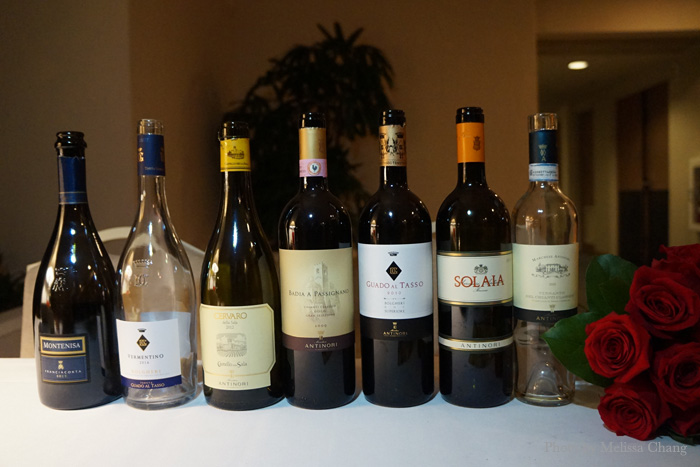 The wines for the night (which I'll list with each dish).