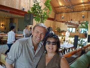 I got to meet Bill Granger at his new restaurant yesterday.