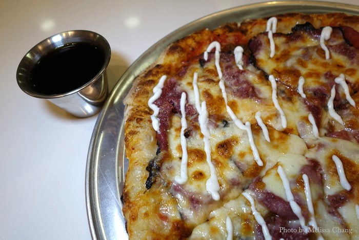 French dip pizza, $14.95.