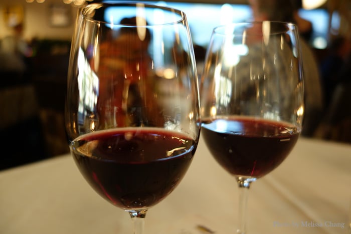 From left: 2012 Domaine de la Cote Pinot Noir, Santa Rita Hills.