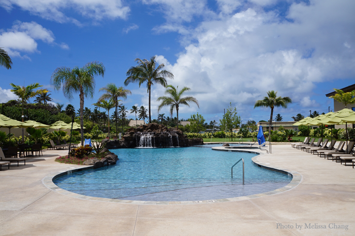 The Courtyard by Marriott North Shore Oahu's pool.